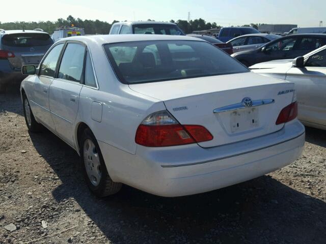 4T1BF28B54U346368 - 2004 TOYOTA AVALON XL WHITE photo 3