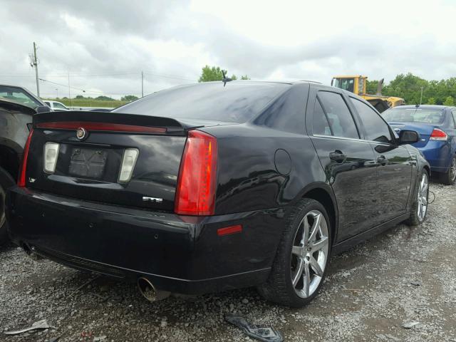 1G6DX67D880123245 - 2008 CADILLAC STS-V BLACK photo 4