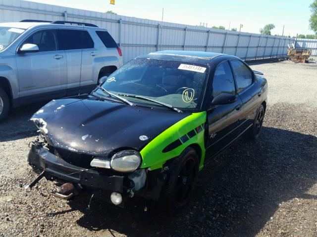 1B3ES47Y6XD134230 - 1999 DODGE NEON HIGHL BLACK photo 2