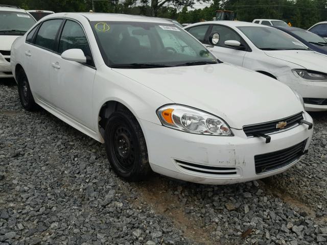 2G1WD5EM9B1181901 - 2011 CHEVROLET IMPALA POL WHITE photo 1