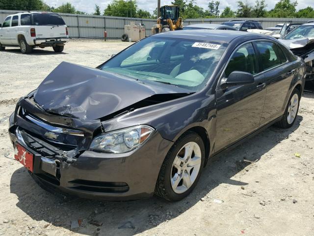1G1ZB5E14BF284774 - 2011 CHEVROLET MALIBU LS GRAY photo 2