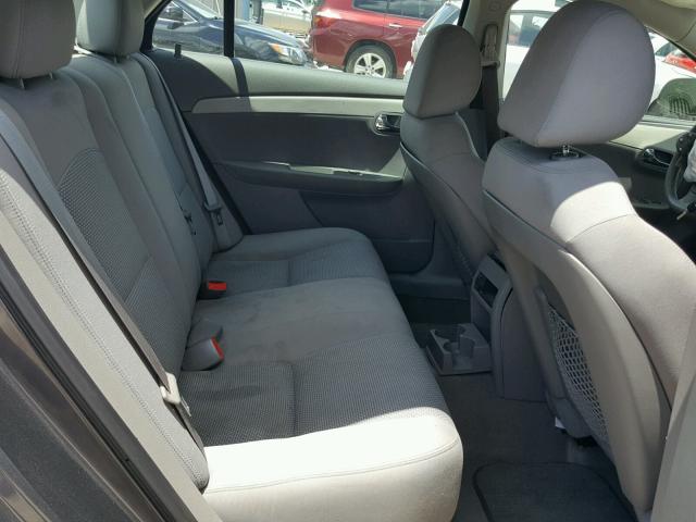 1G1ZB5E14BF284774 - 2011 CHEVROLET MALIBU LS GRAY photo 6