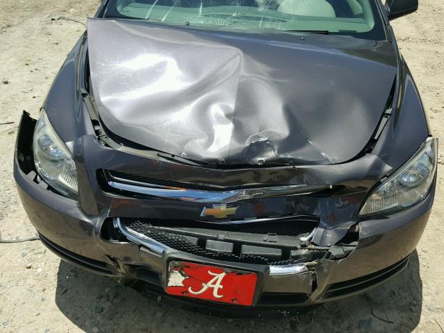 1G1ZB5E14BF284774 - 2011 CHEVROLET MALIBU LS GRAY photo 7