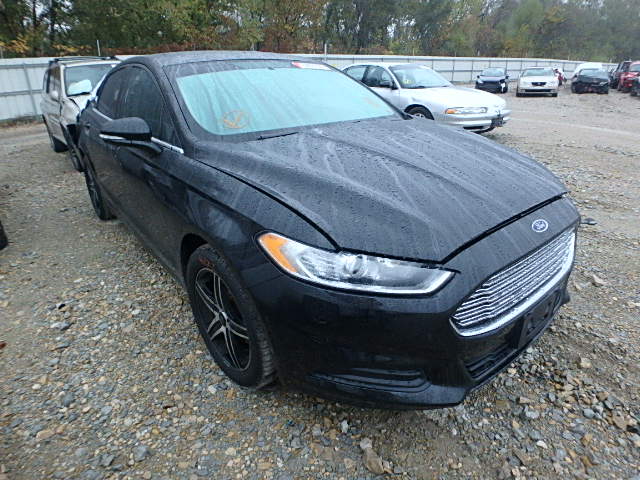 3FA6P0H77DR201543 - 2013 FORD FUSION SE BLACK photo 1