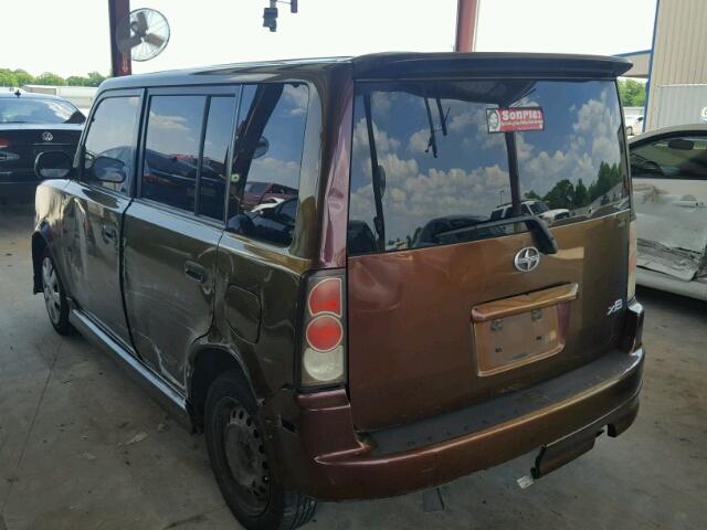 JTLKT324064118816 - 2006 TOYOTA SCION XB იასამნისფერი ფოტო 3