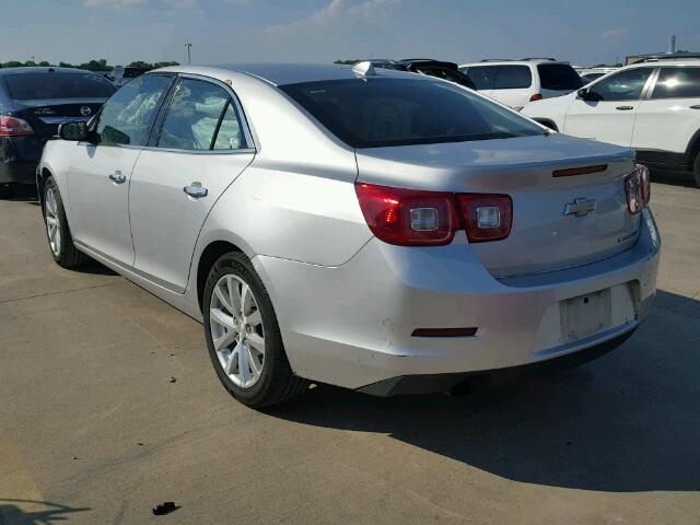 1G11H5SA6DF274878 - 2013 CHEVROLET MALIBU LTZ 银色 照片 3