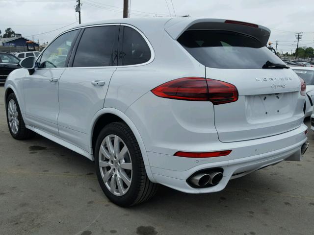 WP1AB2A29FLA60410 - 2015 PORSCHE CAYENNE S WHITE photo 3