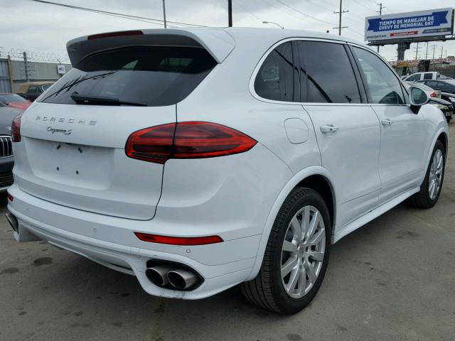 WP1AB2A29FLA60410 - 2015 PORSCHE CAYENNE S WHITE photo 4