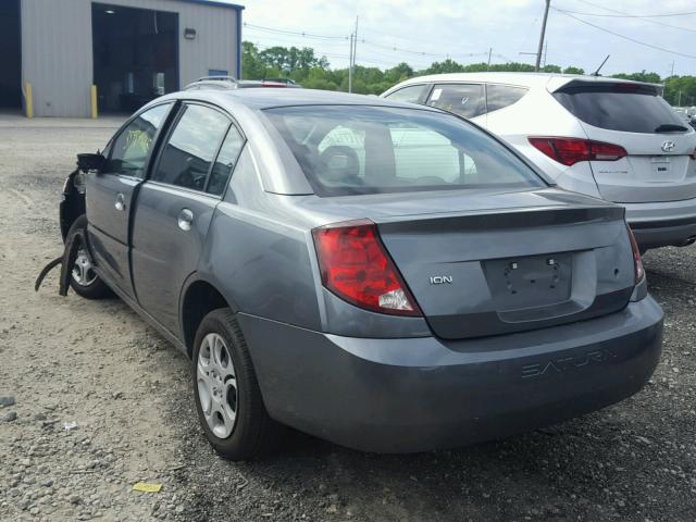 1G8AJ52F95Z148581 - 2005 SATURN ION LEVEL GRAY photo 3