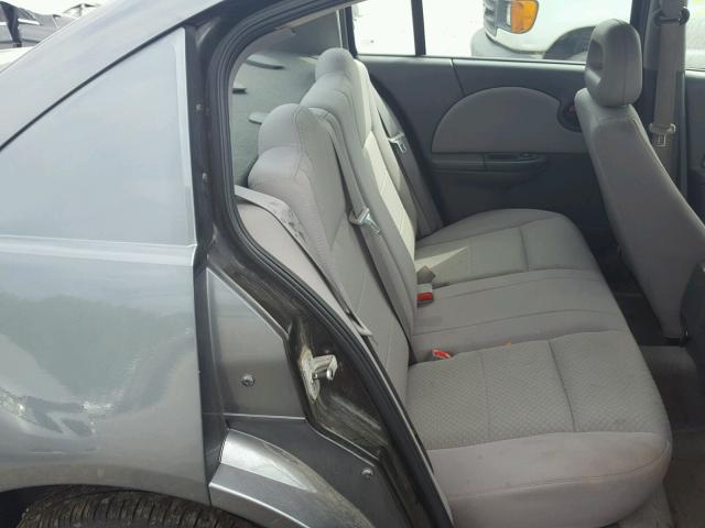 1G8AJ52F95Z148581 - 2005 SATURN ION LEVEL GRAY photo 6