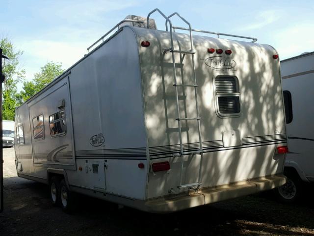 4WY200P2721078424 - 2002 TRAIL KING R VISION WHITE photo 3