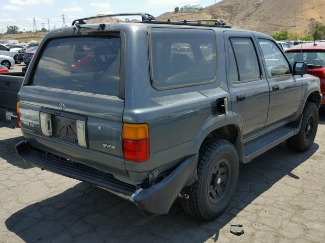 JT3VN39W3P0128201 - 1993 TOYOTA 4RUNNER VN GREEN photo 4