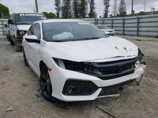 SHHFK7H43HU222242 - 2017 HONDA CIVIC SPOR WHITE photo 1