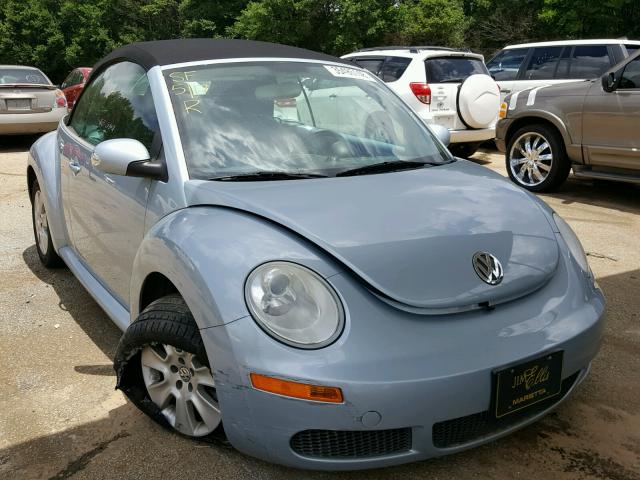 3VWRF31Y69M404309 - 2009 VOLKSWAGEN NEW BEETLE 蓝色 照片 1