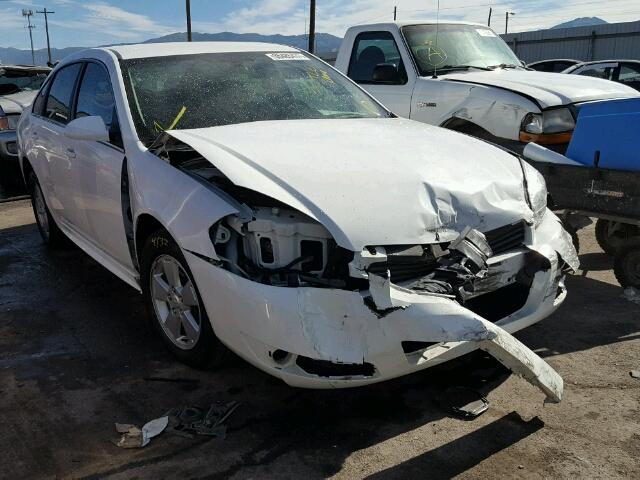 2G1WB5EK4A1134634 - 2010 CHEVROLET IMPALA LT WHITE photo 1