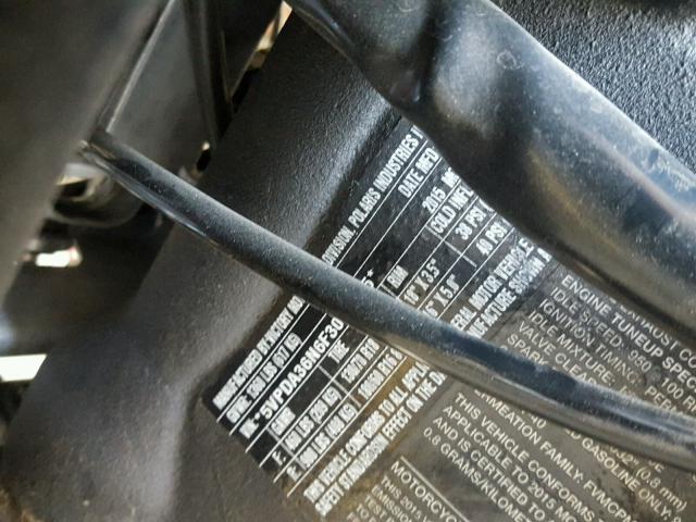 5VPDA36N6F3041115 - 2015 VICTORY MOTORCYCLES CROSS COUN Negro foto 10