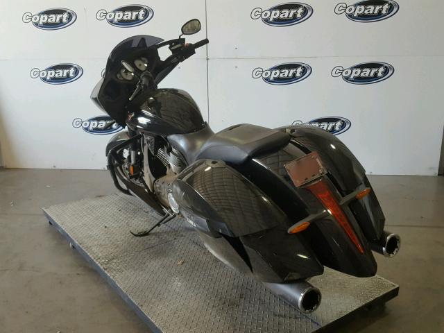 5VPDA36N6F3041115 - 2015 VICTORY MOTORCYCLES CROSS COUN Negro foto 3