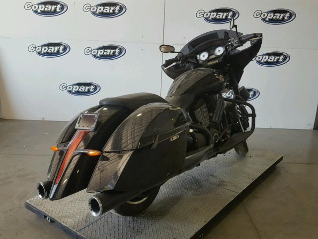 5VPDA36N6F3041115 - 2015 VICTORY MOTORCYCLES CROSS COUN Negro foto 4