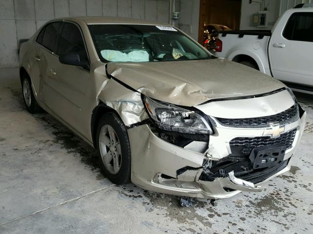 1G11A5SLXFF289988 - 2015 CHEVROLET MALIBU LS GOLD photo 1