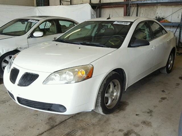 1G2ZF57B984260609 - 2008 PONTIAC G6 VALUE L WHITE photo 2