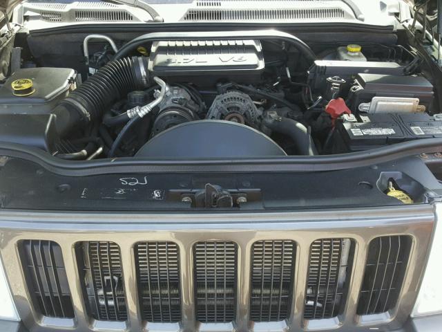 1J8HG48K16C156334 - 2006 JEEP COMMANDER GRAY photo 7