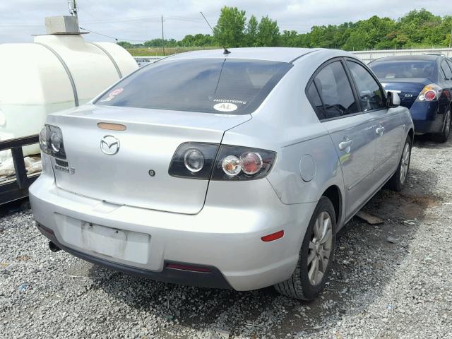 JM1BK323571662074 - 2007 MAZDA 3 S SILVER photo 4