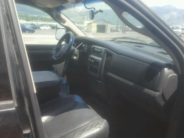 3D3KU28D84G148745 - 2004 DODGE RAM 2500 S BLACK photo 5