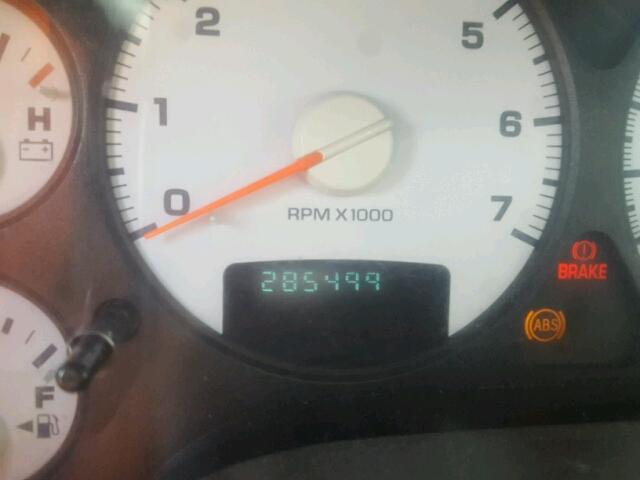 3D3KU28D84G148745 - 2004 DODGE RAM 2500 S BLACK photo 8