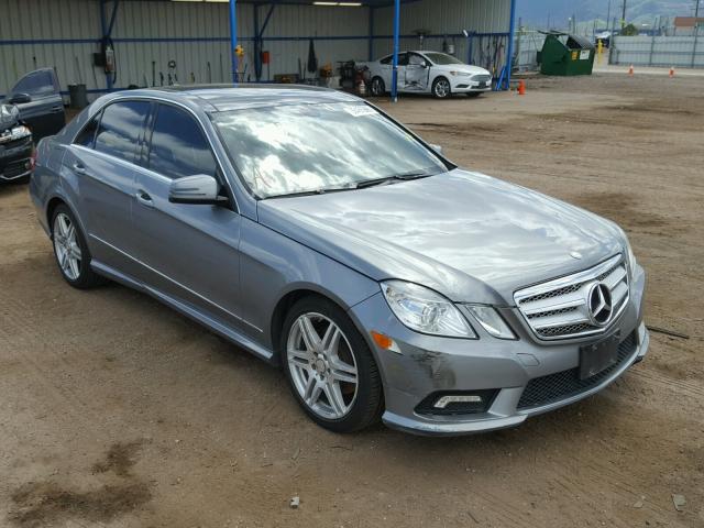 WDDHF8HBXBA304753 - 2011 MERCEDES-BENZ E 350 4MAT SILVER photo 1