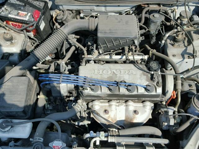 2HGEJ6342YH107354 - 2000 HONDA CIVIC DX SILVER photo 7