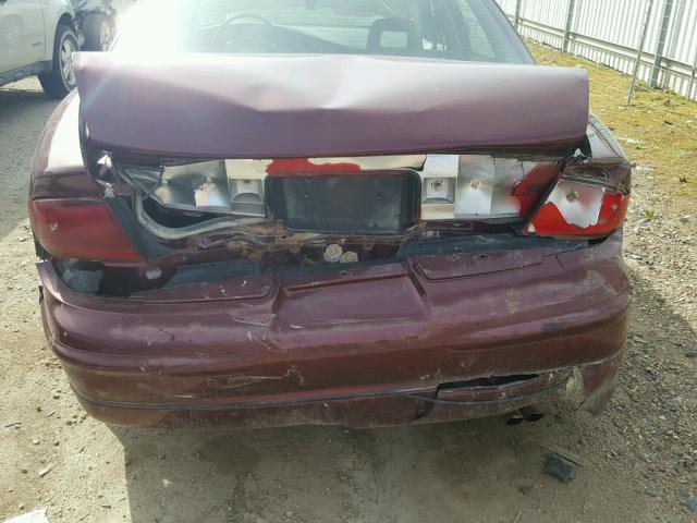 2G4WB55K511317818 - 2001 BUICK REGAL LS 栗色 照片 9