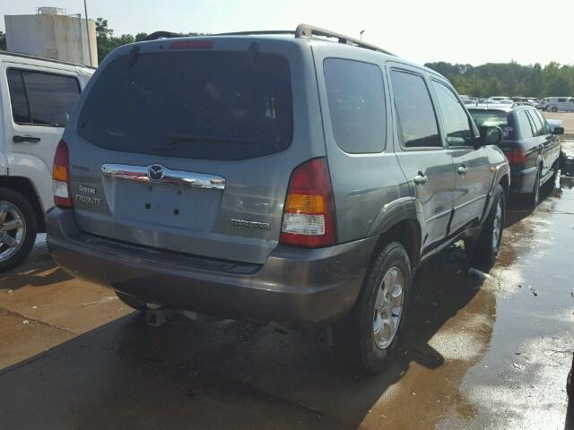 4F2YZ04173KM56002 - 2003 MAZDA TRIBUTE LX GREEN photo 4