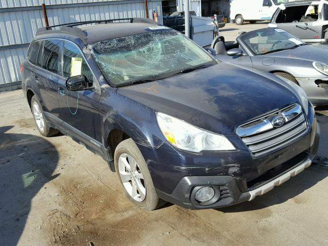 4S4BRDKC1D2289702 - 2013 SUBARU OUTBACK 3. BLUE photo 1