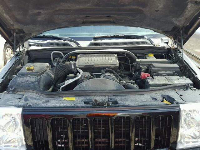 1J8HG48N46C129946 - 2006 JEEP COMMANDER BLACK photo 7