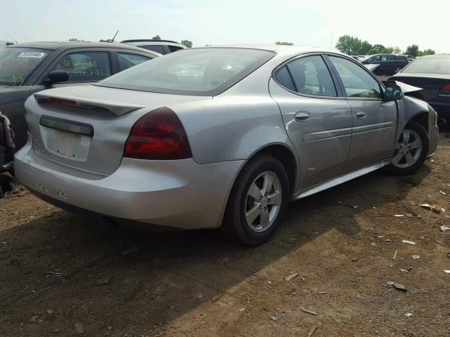 2G2WP552681120905 - 2008 PONTIAC GRAND PRIX SILVER photo 4