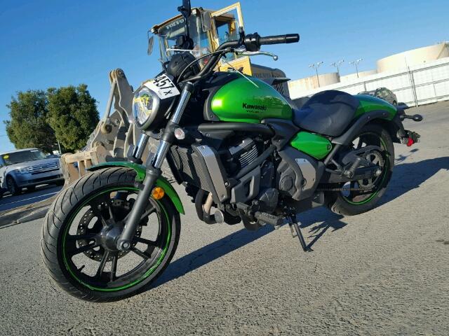 JKAENEB14FDA03007 - 2015 KAWASAKI EN650 B 绿色 照片 2