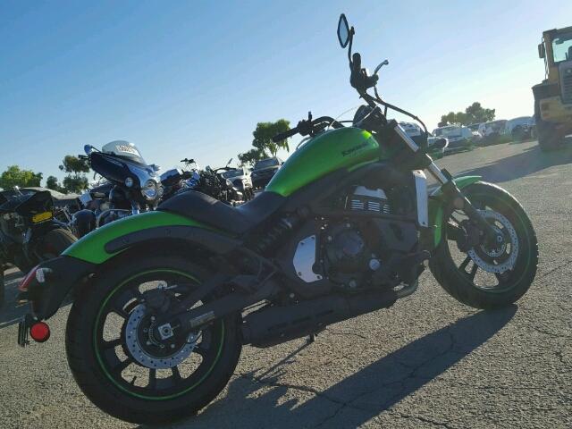 JKAENEB14FDA03007 - 2015 KAWASAKI EN650 B 绿色 照片 4