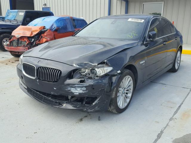 WBAFU7C53BC876526 - 2011 BMW 535 XI Siyah fotoğraf 2