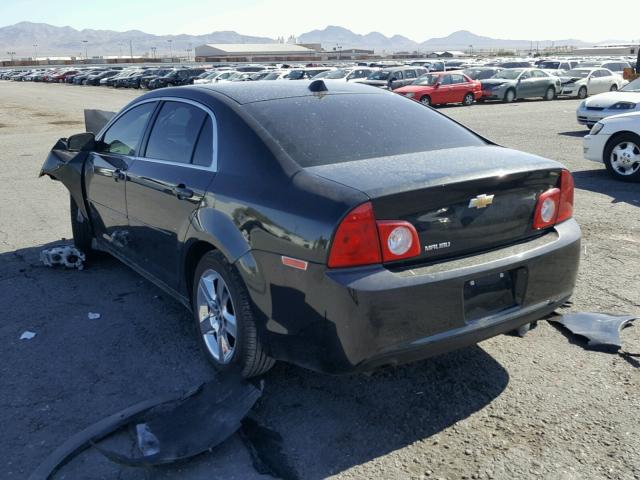 1G1ZB5E05CF222910 - 2012 CHEVROLET MALIBU LS BLACK photo 3