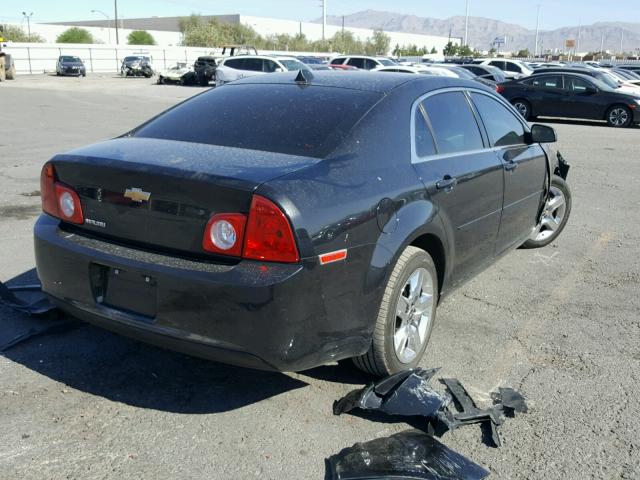 1G1ZB5E05CF222910 - 2012 CHEVROLET MALIBU LS BLACK photo 4