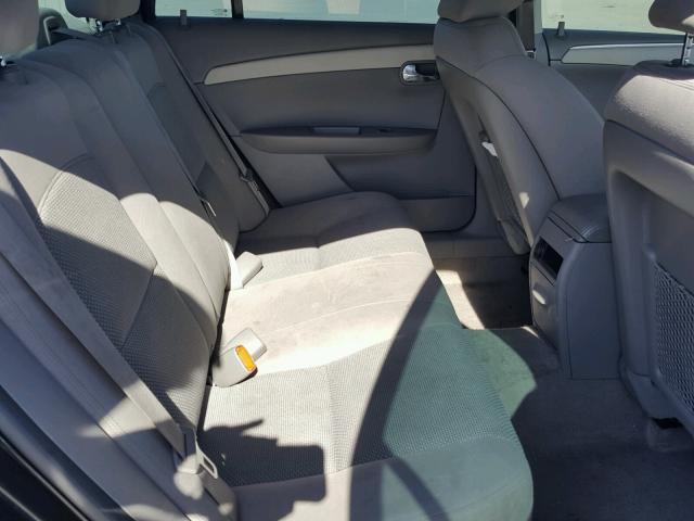 1G1ZB5E05CF222910 - 2012 CHEVROLET MALIBU LS BLACK photo 6