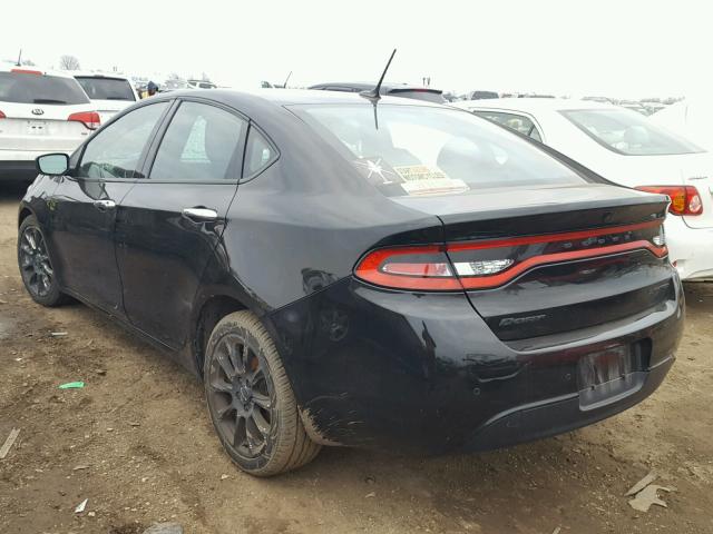 1C3CDFCB7FD141509 - 2015 DODGE DART LIMIT BLACK photo 3