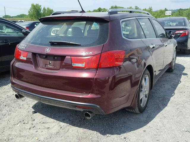 JH4CW2H6XCC003022 - 2012 ACURA TSX TECH RED photo 4