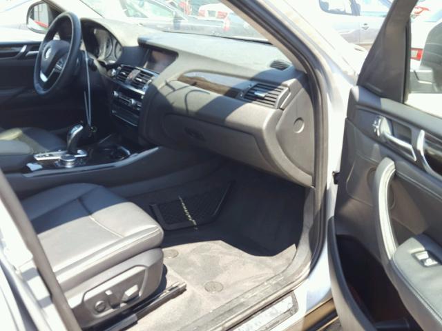 5UXXW3C51F0M87433 - 2015 BMW X4 XDRIVE2 SILVER photo 5