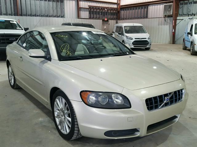 YV1MC68297J023177 - 2007 VOLVO C70 T5 CREAM photo 1