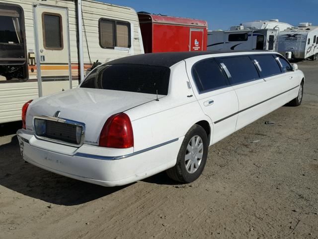 1L1FM88W95Y652627 - 2005 LINCOLN LUXURY WHITE photo 4