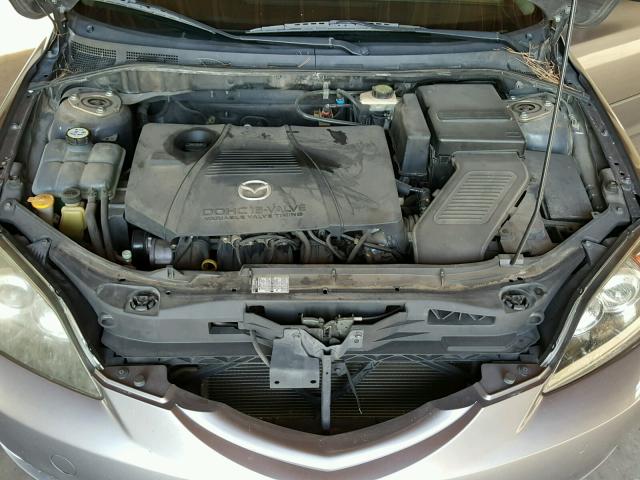 JM1BK143641148554 - 2004 MAZDA 3 HATCHBAC SILVER photo 7