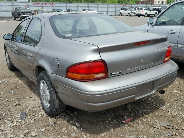 1B3EJ46X1XN662795 - 1999 DODGE STRATUS GRAY photo 3