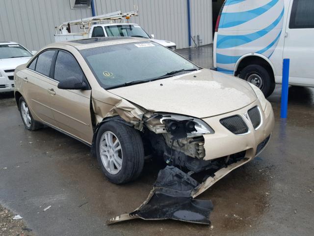 1G2ZG558964140388 - 2006 PONTIAC G6 SE1 GOLD photo 1