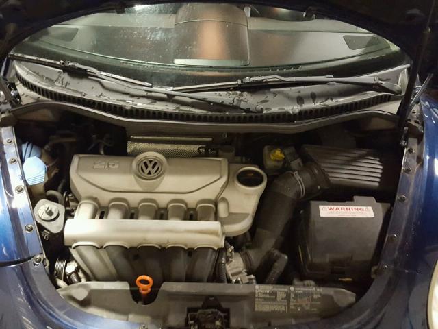 3VWRW31C76M417750 - 2006 VOLKSWAGEN NEW BEETLE 蓝色 照片 7